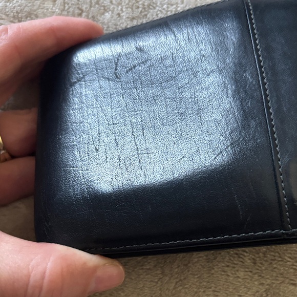 MCM Vintage  Black Leather Wallet - Picture 8 of 17